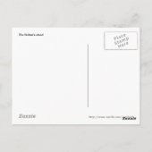 Het gesmeerde Briefkaart van de Sultan (Achterkant)
