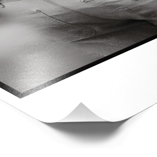 Het gesprek - digitaal geparafeerde open editie foto afdruk (Hoek)