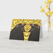 'HET GESPREK' KAART (Gele Bloem)