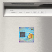 Het gesprek tussen Malevich en Kandinsky Magneet (Insitu (Vaatwasser))