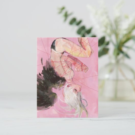 Het gestorven Briefkaart (Staand voorkant)