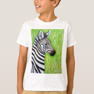 Het gestreepte Schilderen T-shirt