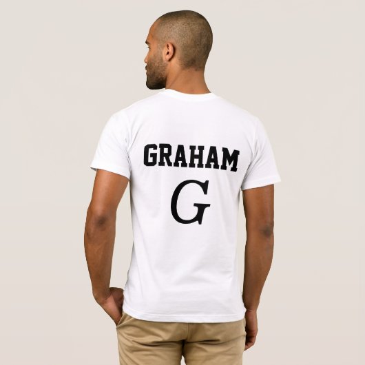 Het getal van Graham. "Omdat grootte belangrijk is T-shirt (Achterkant volledig)