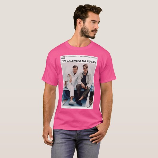 Het getalenteerde Mr. Ripley film Poster T-shirt (Voorkant volledig)