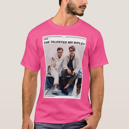 Het getalenteerde Mr. Ripley film Poster T-shirt (Voorkant)