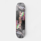 Het getatoeëerde meisje skateboard (Voorkant)