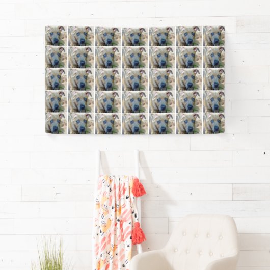 Het getijgerde Puppy van de Stier van de Kuil door Spandoek (Insitu)