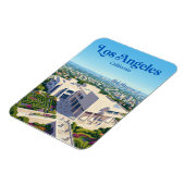 Het Getty Center Californië Magneet (Linkerzijde)