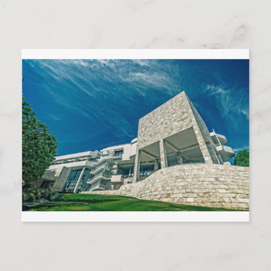 Het Getty Center tentoonstellingspakket Briefkaart (Voorkant)