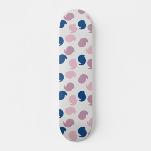 Het getweakte Ontwerp van het Patroon van Circles Persoonlijk Skateboard (Voorkant)