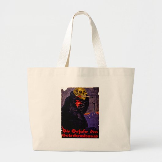 Het gevaar van Bolsjevisme Grote Tote Bag (Voorkant)