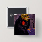 Het gevaar van Bolsjevisme Vierkante Button 5,1 Cm (Voorkant /achterkant)