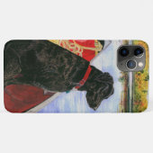 Het geval van de telefoon met zwart laboratoriumku Case-Mate iPhone case (Achterkant (horizontaal))