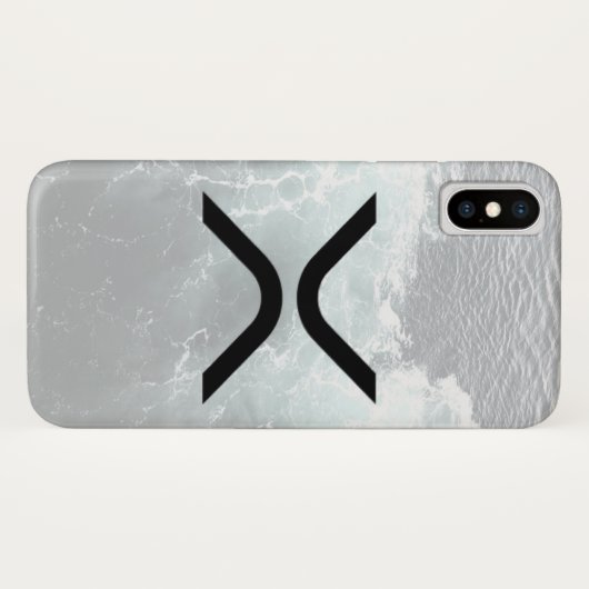 Het geval van XRP van ripple Case-Mate iPhone Case (Achterkant (horizontaal))