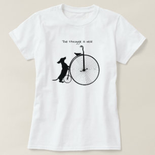 Het gevecht is echt Dachshund Shirt