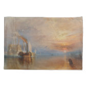 Het gevecht Temeraire Turner Sunset Seascape Kussensloop (Achterkant)