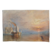Het gevecht Temeraire Turner Sunset Seascape Kussensloop (Voorkant)