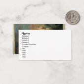 Het gevecht tussen Mars en Minerva, 1771 (olie op  Notitiekaartje (Voorkant / Achterkant in situ)