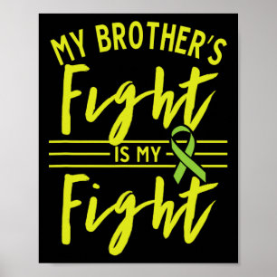 Het gevecht van mijn broer is mijn Fight Kidney Di Poster
