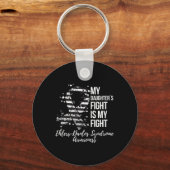 Het gevecht van mijn dochter Ehlers-danlos-syndroo Sleutelhanger (Voorkant)