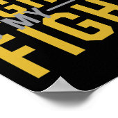 Het gevecht van mijn dochter is mijn strijd tegen poster (Hoek)