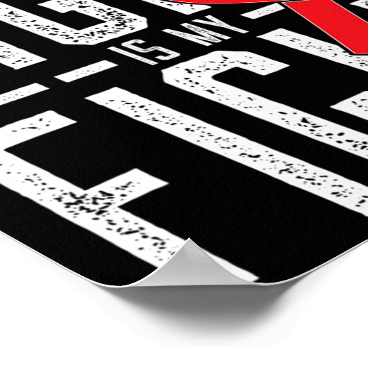 Het gevecht van mijn kleindochter is mijn strijd t poster (Hoek)