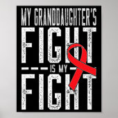 Het gevecht van mijn kleindochter is mijn strijd t poster (Voorkant)