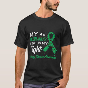 Het gevecht van mijn man is mijn Fight Kidney Dise T-shirt