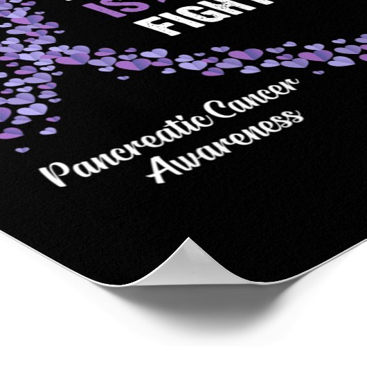 Het gevecht van mijn man is mijn gevecht tegen alv poster (Hoek)