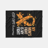 Het gevecht van mijn moeder is mijn strijd tegen R Fleece Deken (Voorkant (Horizontaal))