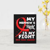 Het gevecht van mijn neef is mijn strijd tegen blo kaart (Gele Bloem)