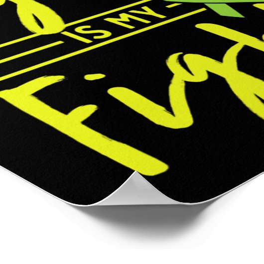 Het gevecht van mijn neef is mijn strijd tegen nie poster (Hoek)