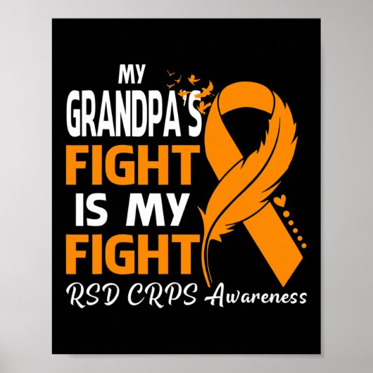 Het gevecht van mijn opa is mijn strijd tegen RSD Poster (Voorkant)