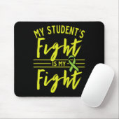 Het gevecht van mijn student is mijn Fight Kidney Muismat (Met muis)