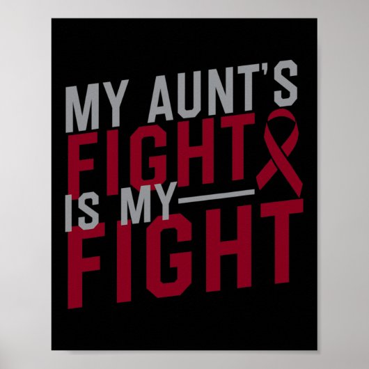 Het gevecht van mijn tante is mijn gevecht tegen s poster (Voorkant)