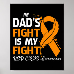 Het gevecht van mijn vader is mijn vechtsport RSD  Poster