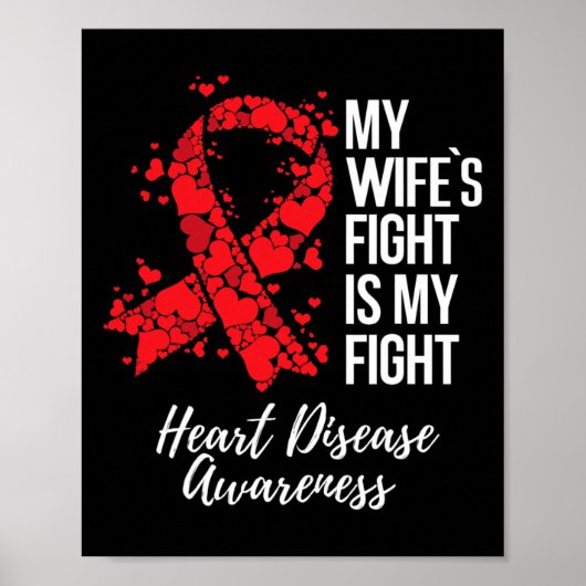 Het gevecht van mijn vrouw is mijn strijd tegen ha poster (Voorkant)