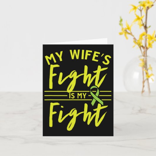 Het gevecht van mijn vrouw is mijn strijd tegen ni kaart (Gele Bloem)