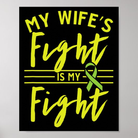 Het gevecht van mijn vrouw is mijn strijd tegen ni poster (Voorkant)