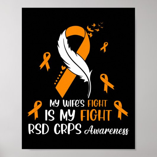 Het gevecht van mijn vrouw is mijn strijd tegen RS Poster (Voorkant)