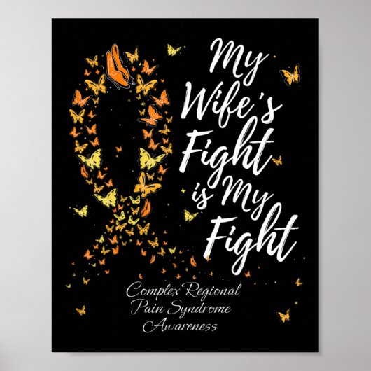 Het gevecht van mijn vrouw is mijn vechtkroepbewus poster (Voorkant)