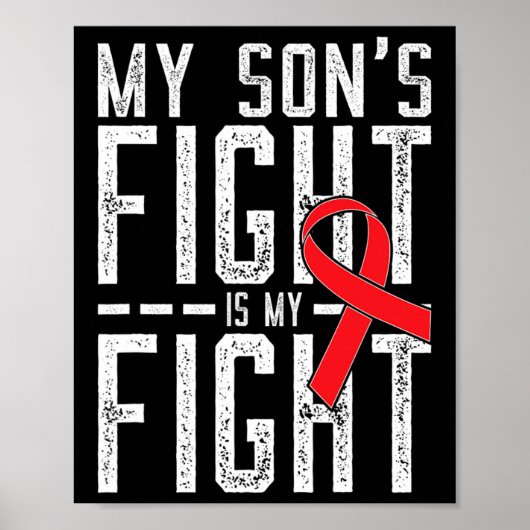 Het gevecht van mijn zoon is mijn gevecht tegen ha poster (Voorkant)