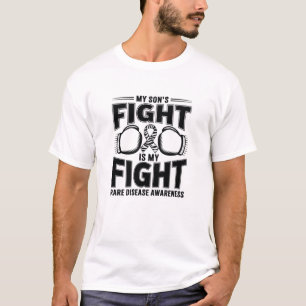 Het gevecht van mijn zoon is mijn strijd tegen zel t-shirt