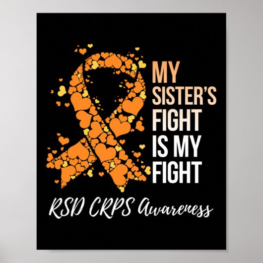 Het gevecht van mijn zus is mijn strijd tegen RSD  Poster (Voorkant)