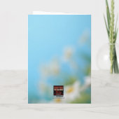 Het geven van Bedankt – dank u kaart (Efeziërs 2:1 (Achterkant)