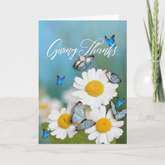 Het geven van Bedankt – dank u kaart (Efeziërs 2:1 (Voorkant)