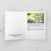 Het geven van Bedankt – dank u kaart (Efeziërs 2:1 (Binnen)