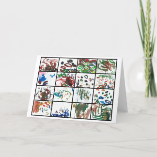 Het geven van de Kaart van het Bedankt