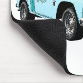 Het geven van een blauwe Chevy-oogst van 1964. Muismat (Hoek)