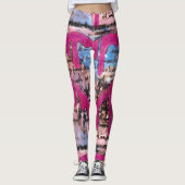 Het geven van Uw Hart Wings Gemengde Leggings van  (Voorkant)